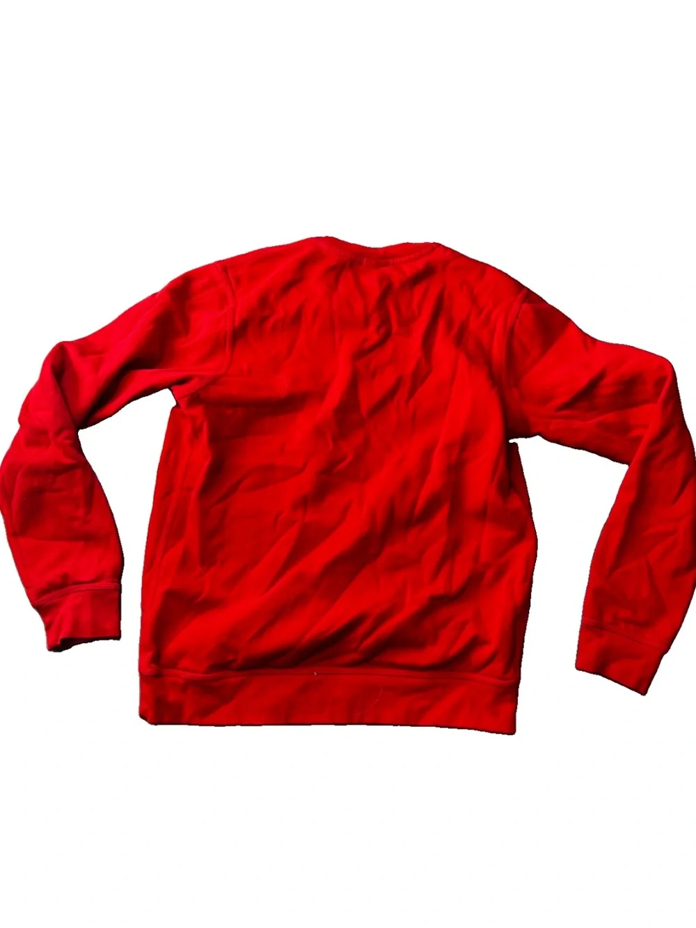 Nike Men’s Large Red Crewneck NWOT Sweatshirt Swoosh Logo Athletic Pullover